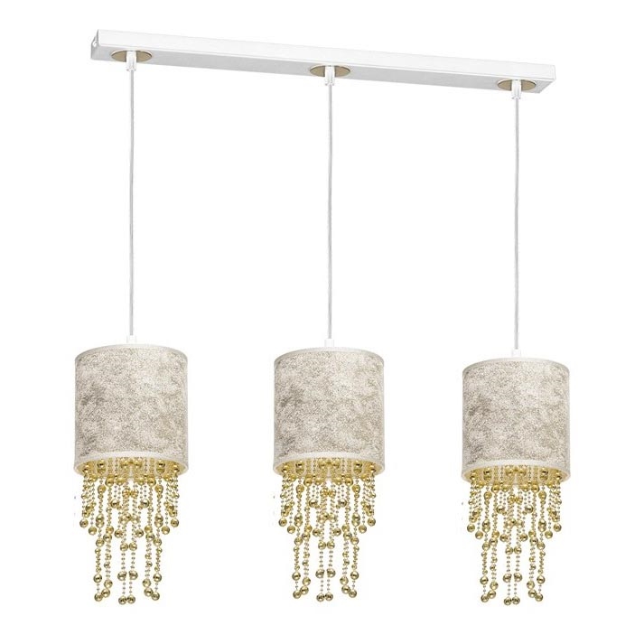 Hanglamp aan koord ALMERIA 3xE27/60W/230V