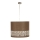Hanglamp aan koord ARABESCA 1xE27/60W/230V bruin