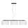 Hanglamp aan koord ASTRA 3xE27/60W/230V wit