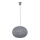 Hanglamp aan koord BACKAZ GRAY 1xE27/60W/230V