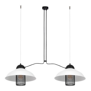 Hanglamp aan koord BJORN 2x E27 / 60W / 230V