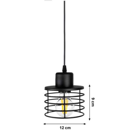 Hanglamp aan koord BONOX 1x E27 / 60W / 230V