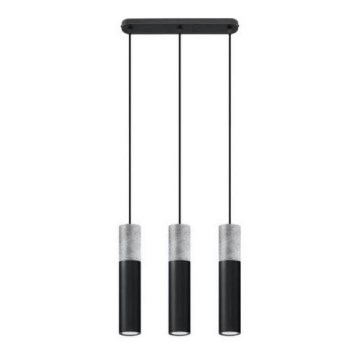 Hanglamp aan koord BORGIO 3xGU10/40W/230V