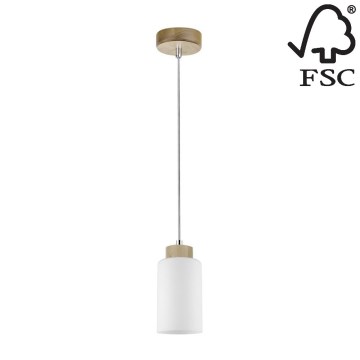 Hanglamp aan koord BOSCO 1xE27/60W/230V - FSC-gecertificeerd