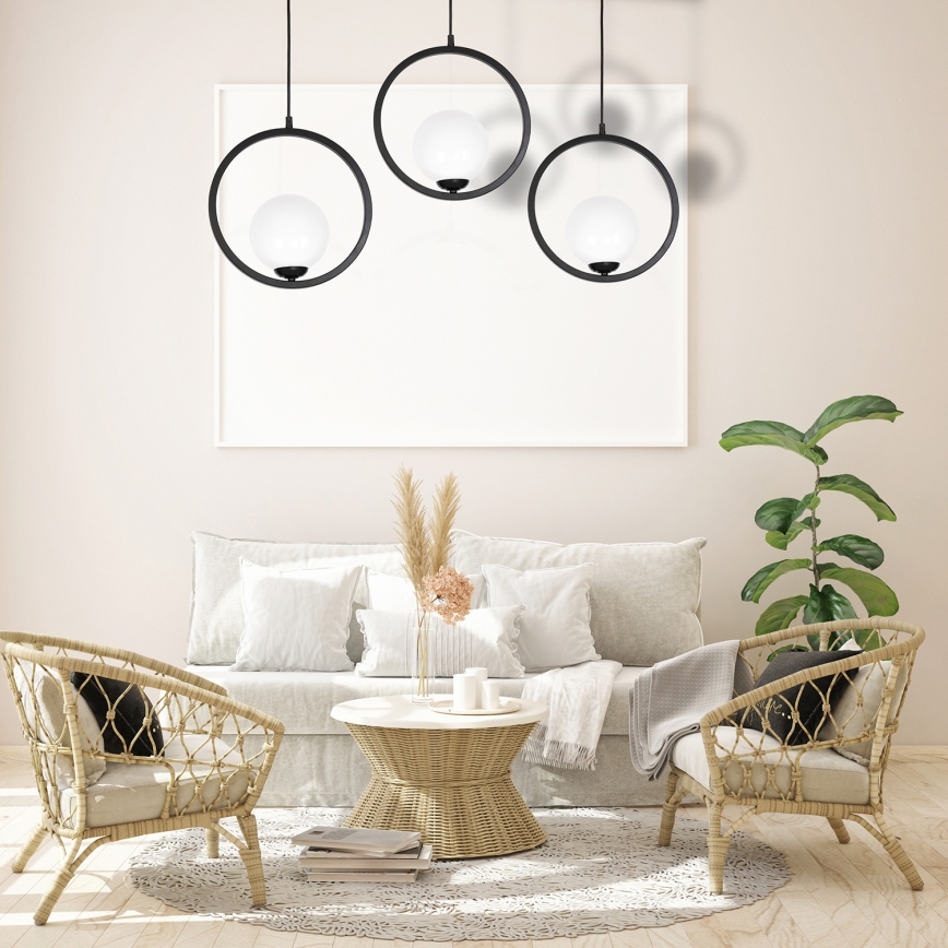 Hanglamp aan koord BOSTON 3xE14/40W/230V