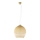 Hanglamp aan koord BOULETTE 1xE27/60W/230V gouden