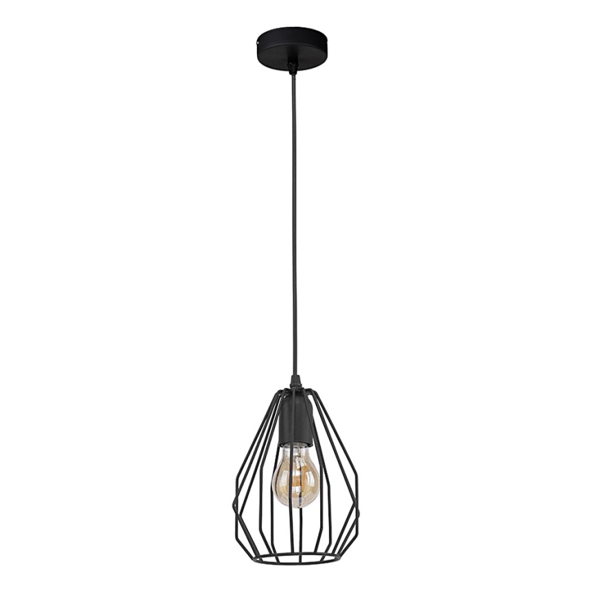 Hanglamp aan koord BRYLANT BLACK 1xE27/60W/230V