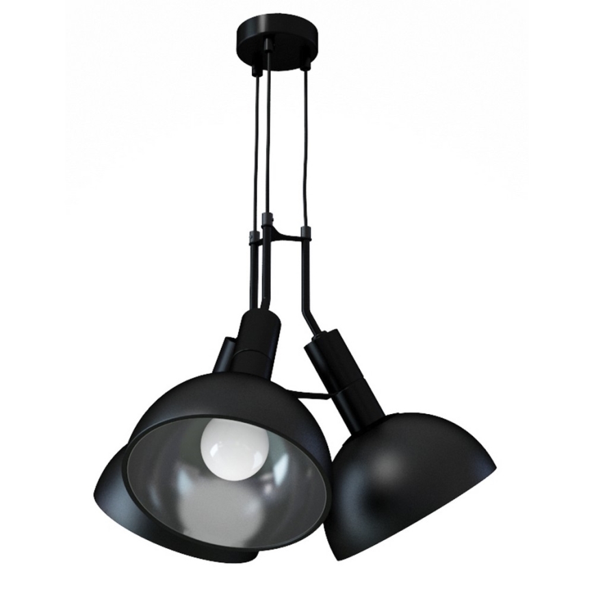 Hanglamp aan koord BUFFI 3xE27/60W/230V