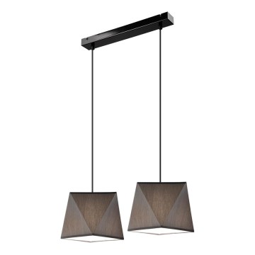 Hanglamp aan koord CARLA 2xE27/60W/230V