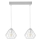 Hanglamp aan koord CEED 2xE27/60W/230V