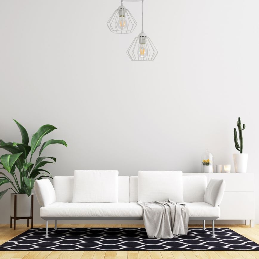 Hanglamp aan koord CEED 2xE27/60W/230V