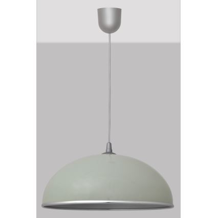 Hanglamp aan koord CIRCLE 1xE27/15W/230V grijs