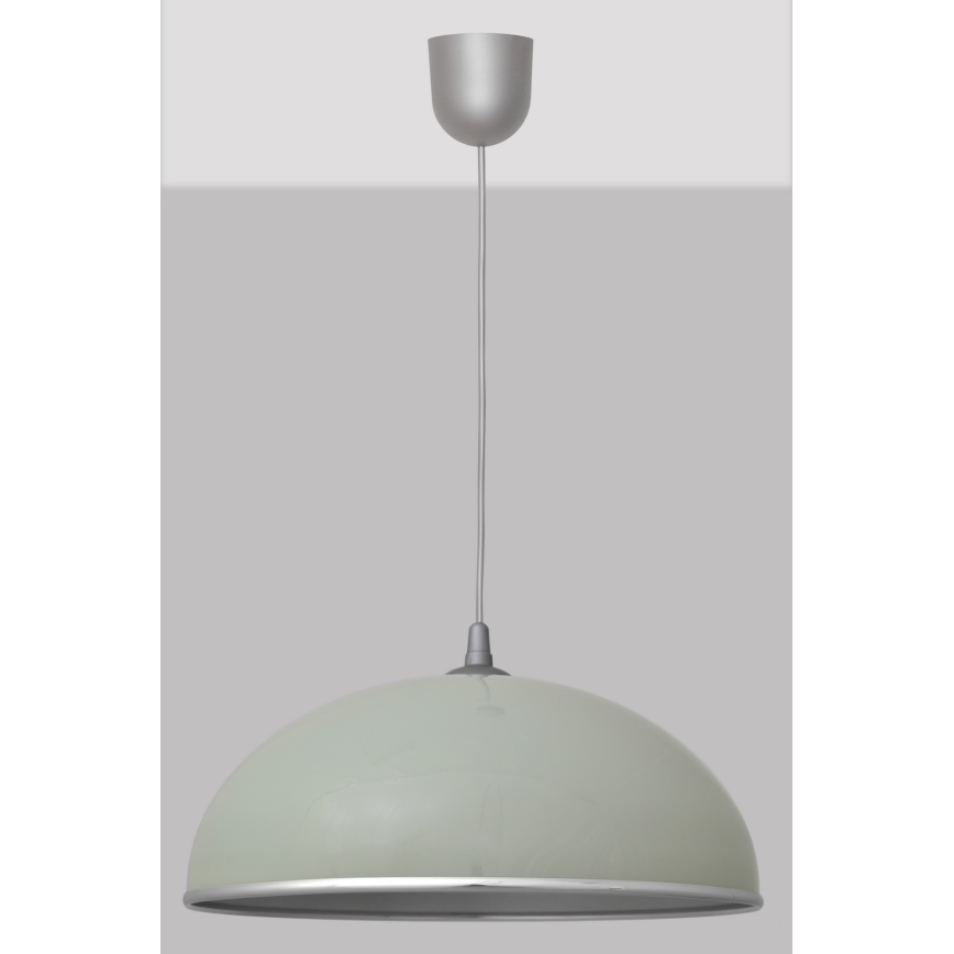 Hanglamp aan koord CIRCLE 1xE27/15W/230V grijs