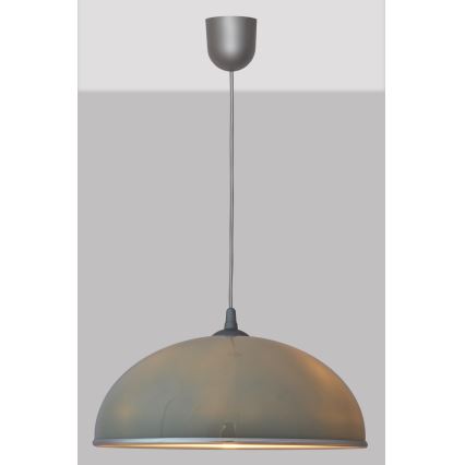 Hanglamp aan koord CIRCLE 1xE27/15W/230V grijs