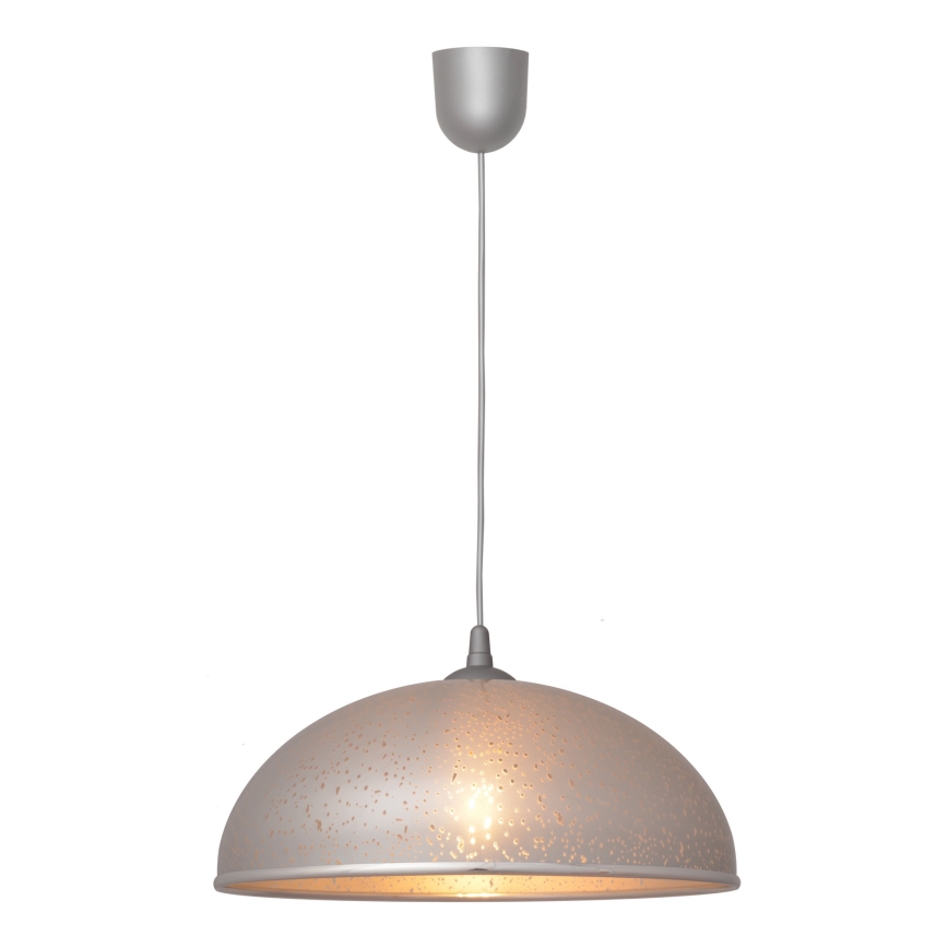 Hanglamp aan koord CIRCLE 1xE27/15W/230V grijs