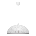 Hanglamp aan koord CIRCLE 1xE27/15W/230V wit