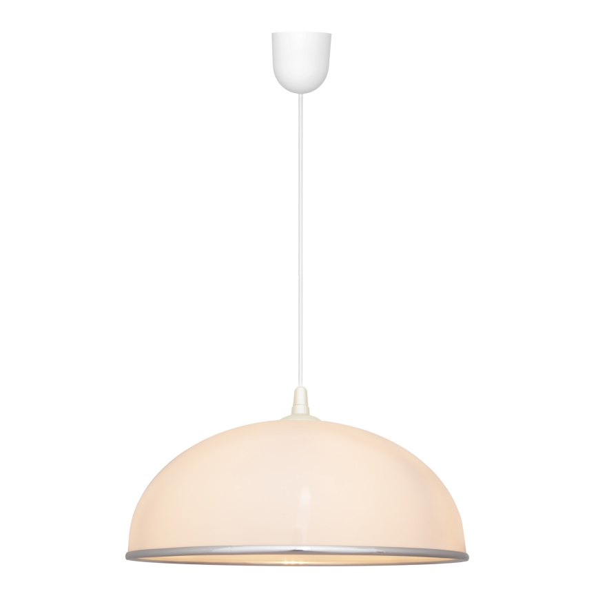 Hanglamp aan koord CIRCLE 1xE27/15W/230V wit