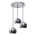 Hanglamp aan koord COOL 3xE27/60W