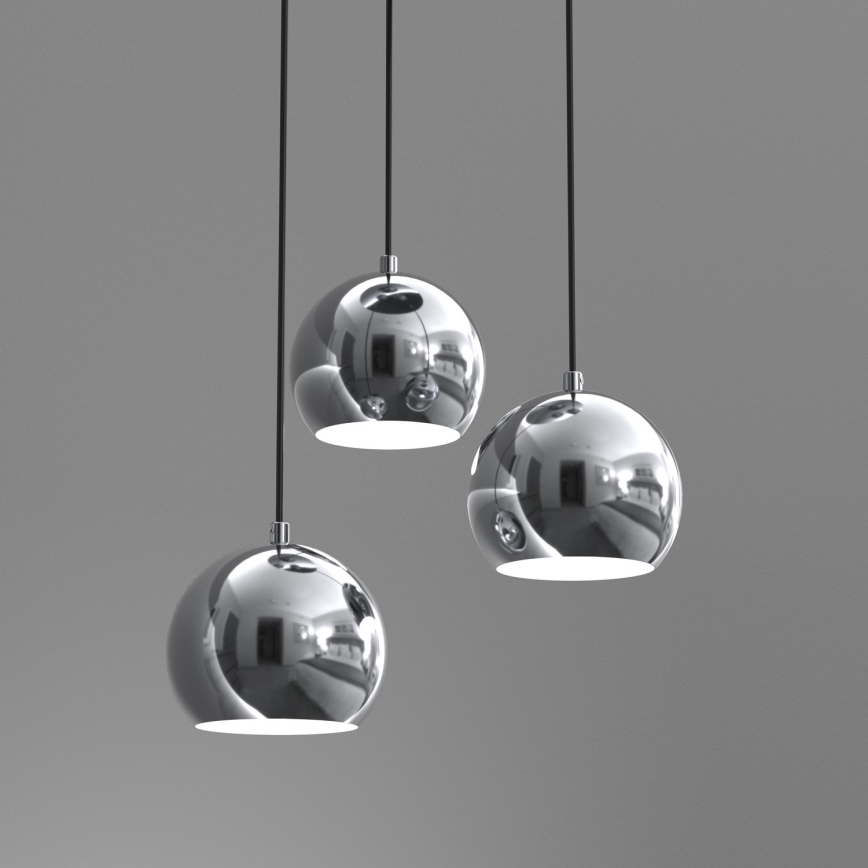 Hanglamp aan koord COOL 3xE27/60W