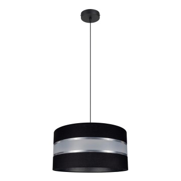 Hanglamp aan koord CORAL 1xE27/60W/230V zwart