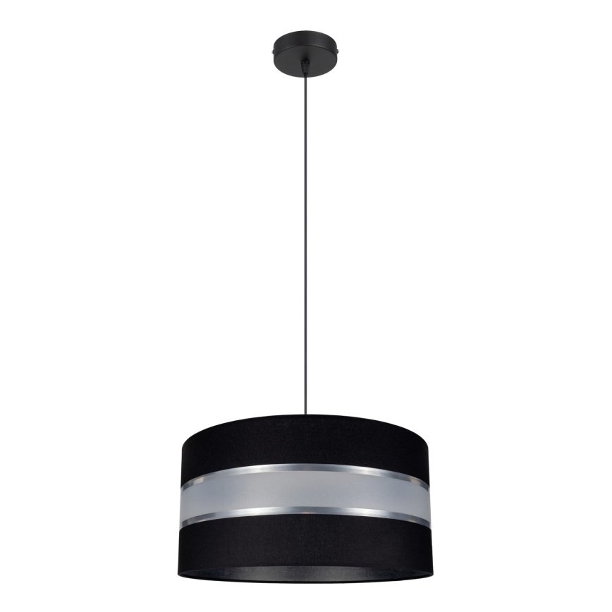 Hanglamp aan koord CORAL 1xE27/60W/230V zwart