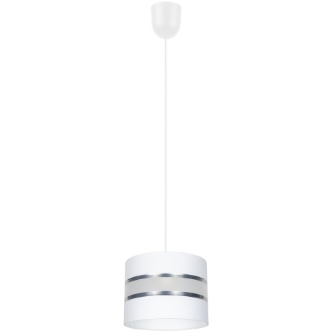 Trillen Correctie Teken Hanglamp aan koord CORAL S 1xE27/60W/230V wit | Lumimania