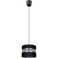 Hanglamp aan koord CORAL S 1xE27/60W/230V zwart