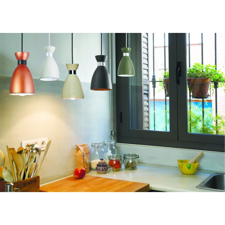 Hanglamp aan koord CUTE 1xE27/60W/230V