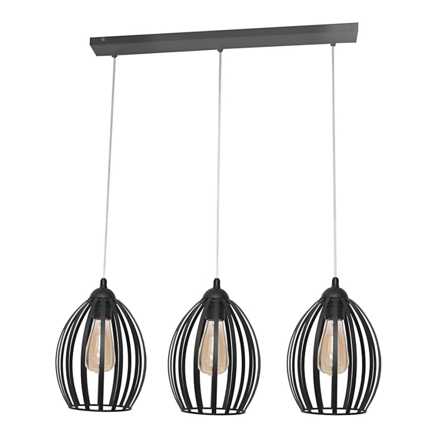 Hanglamp aan koord DALI 3xE27/15W/230V