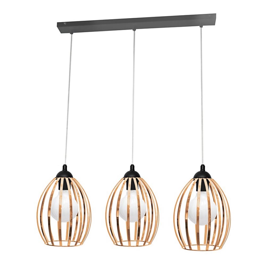 Hanglamp aan koord DALI 3xE27/15W/230V
