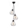 Hanglamp aan koord DIAMENT MINI 3xE27/60W/230V