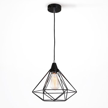 Hanglamp aan koord DIAMOND 1xE27/60W/230V 30 cm