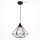 Hanglamp aan koord DIAMOND 1xE27/60W/230V 30 cm