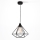 Hanglamp aan koord DIAMOND 1xE27/60W/230V 30 cm