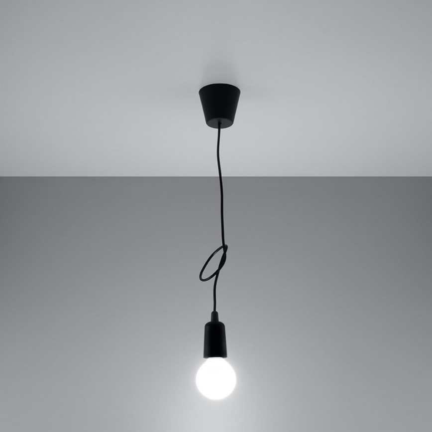 Hanglamp aan koord DIEGO 1xE27/60W/230V