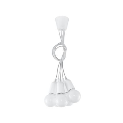 Hanglamp aan koord DIEGO 5xE27/60W/230V