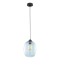 Hanglamp aan koord ELIO 1xE27/15W/230V blauw