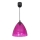 Hanglamp aan koord FLASH 1xE27/60W/230V roze