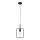 Hanglamp aan koord FRAME 1xE27/60W/230V zwart