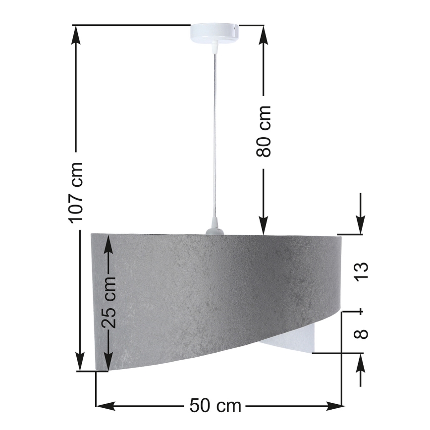 Hanglamp aan koord GALAXY 1xE27/60W/230V