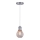 Hanglamp aan koord GLIVA 1xE27/60W/230V