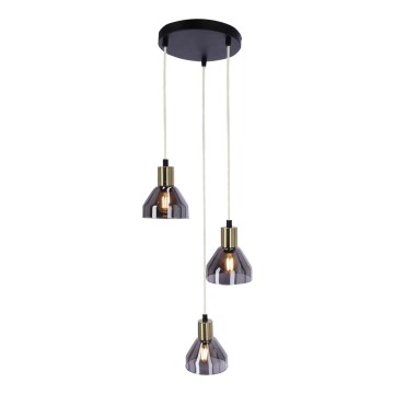 Hanglamp aan koord GREGORY 3xE14/40W/230V
