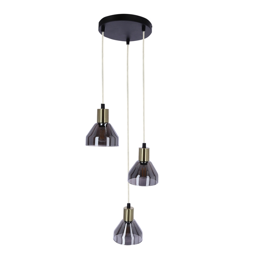 Hanglamp aan koord GREGORY 3xE14/40W/230V