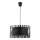 Hanglamp aan koord HARMONY BLACK 1xE27/60W/230V