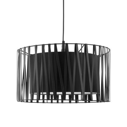 Hanglamp aan koord HARMONY BLACK 1xE27/60W/230V