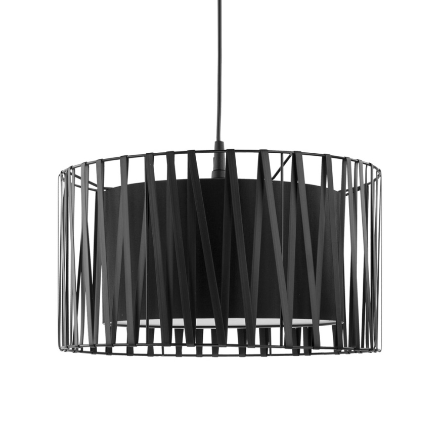 Hanglamp aan koord HARMONY BLACK 1xE27/60W/230V