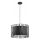 Hanglamp aan koord HARMONY BLACK 3xE27/60W/230V