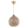 Hanglamp aan koord JUTE 1xE27/60W/230V beige