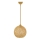 Hanglamp aan koord JUTE 1xE27/60W/230V beige