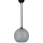 Hanglamp aan koord JUTE 1xE27/60W/230V blauw